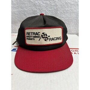 Vintage Retrac Racing K-Products SnapBack Hat Adjustable Made in USA Patch